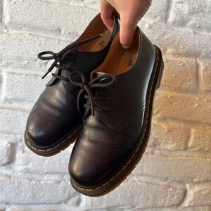 Dr. Martens Black Leather Oxfords
